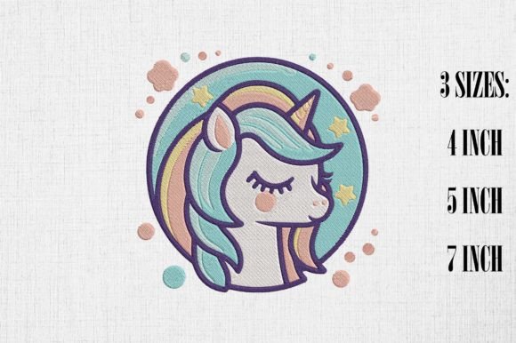 Cute Kawaii Unicorn Embroidery Design Review