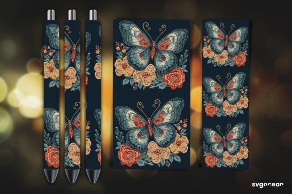 Embroidery Butterfly Pen Sublimation Review