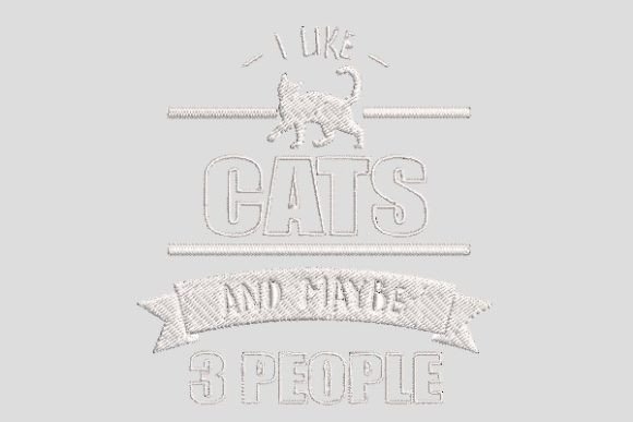 Funny White Cat Embroidery File Review