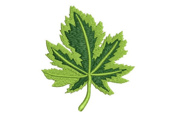 Green Leaf with Branches Embroidery Design Review