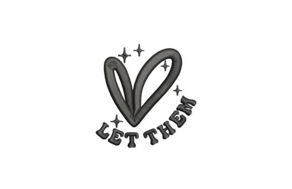 Let Them Embroidery Design, Mental Health Review