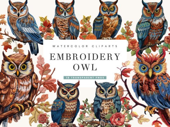 Reviewing the Embroidery Owl Clipart Bundle for Real Projects